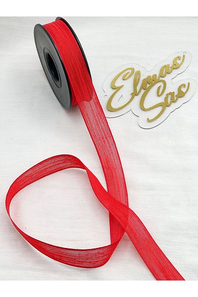 E Elmas Linen Ribbon Nopeli LINEN RIBBON 20 mt 2.5cm