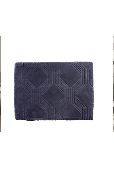 Özdilek Trendy Double Blanket Ash Purple 220x240 Art Deco