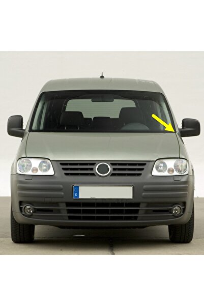 Bisra VW Caddy 2004-2010 Sol Ön Çamurluk Köşe Plastiği 2K0819447B