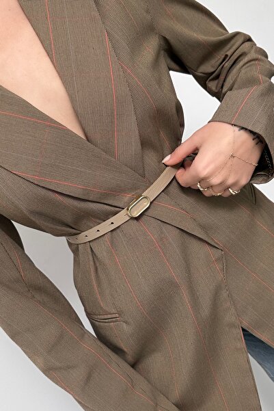 LİA KEMER المرأة الذهب مشبك حزام الخصر حزام معطف حزام اللباس حزام السراويل