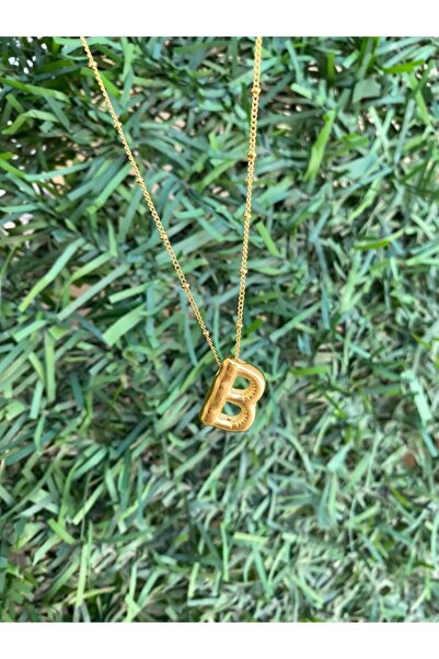 İRES STORE B Harfli Balon Kolye