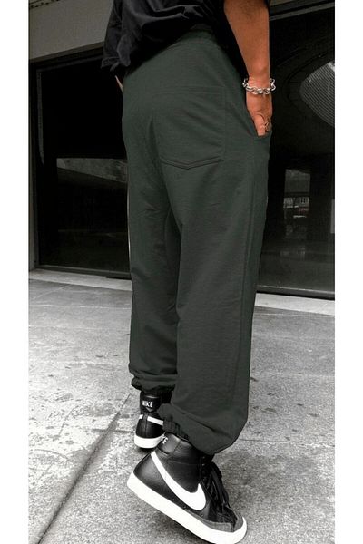 ROLLIE Men's Anthracite Gray Oversize Sweatpants