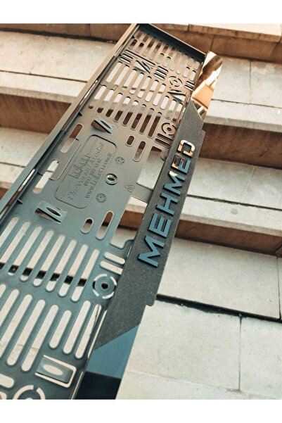 Aksaray Tasarım Atölyesi Plakalık Lazer Kesim Pleksi (2 Adet) ÖZEL ÜRETİM MAT...