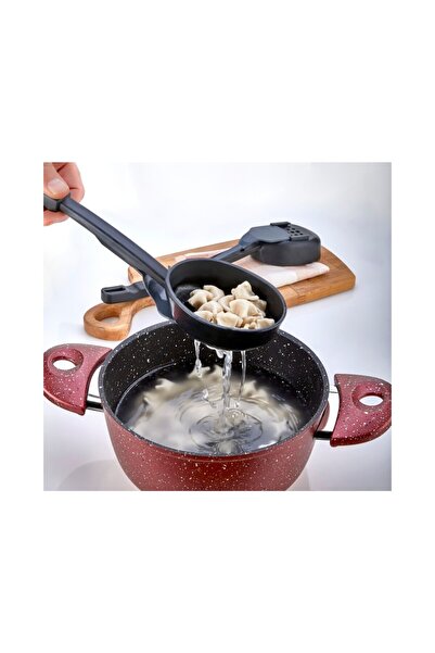 Orvila Fireproof Non-Stick High Heat Resistant Teflon Colander Ladle - Serving Spoon