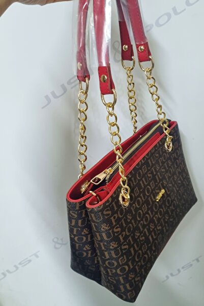 Just Polo حقيبة يد وكتف نسائية أصلية من Justpolo