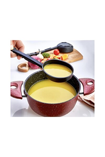 Orvila Fireproof Non-Stick High Heat Resistant Teflon Colander Ladle - Serving Spoon