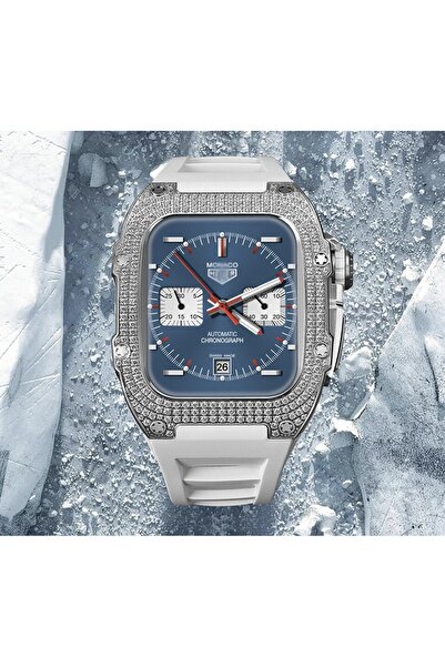 UMD APPLE WATCH UYUMLU 45 MM DIAMOND BELIZE KASA VE KORDON