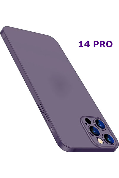 HyperAge حافظة آيفون 14 برو رقيقة للغاية ذات سطح غير لامع ومضادة للانزلاق مع ...