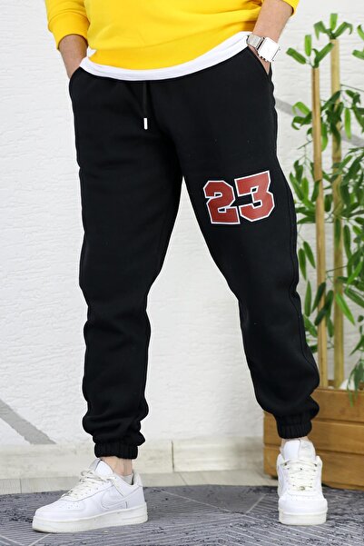 WAFRA Men's Raised Three Thread 23 Printed Sweatpants