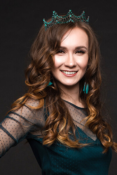 Limelia Κρυστάλλινη πέτρα γυαλιστερή νυφική ​​πριγκίπισσα κορώνα για τη νύχτα...