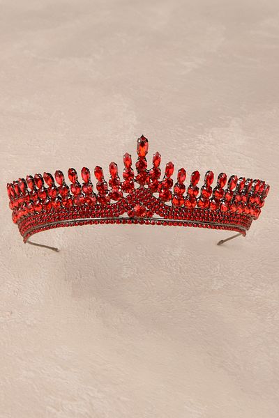 Hayalperest boncuk Model Antares Coroana de Mireasa Coroana Printesa Coroana de Nunta Cristal Coroana Henna Rosie