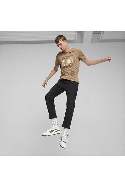 Puma Pantofi SLIPSTREAM HI din piele crăpată