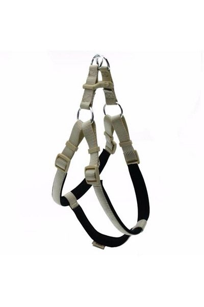 Glipet Dog Chest Collar Set Soft Textured Supported White Color XL 2.5cm