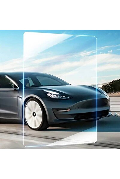 Ummeslem Tesla Model Y için Uyumlu Araç Multimedya Temperli Cam Ekran Koruyucu