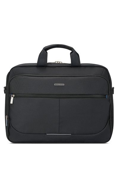 RV Roncato حقيبة للجنسين41272301 جهاز كمبيوتر Roncato Borsa Porta مقاس 17.3 بوصة Easy Office 2.0 Nero