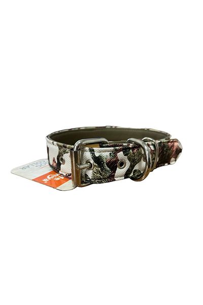 Glipet طوق كلب مطبوع رقمي بنمط مموه مقاس 3 × 60 سم