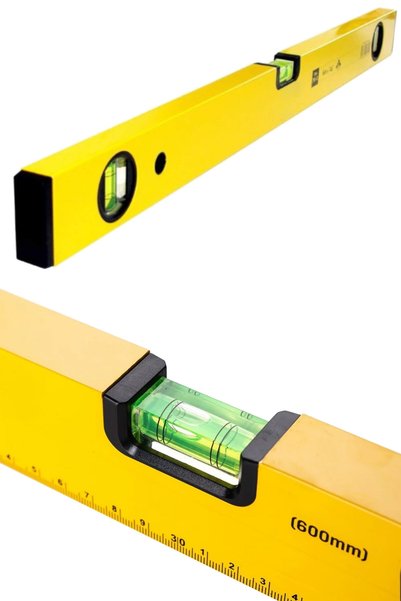 Binbirreyon Profesyonel Su Terazisi 600mm Alüminyum Gövde 3 Eksenli Ce293
