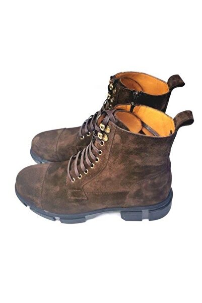 Güvener Erkek Postal Kahverengi Süet