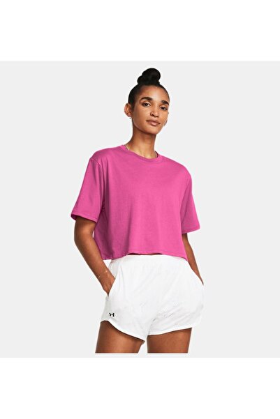 Under Armour Γυναικείο Campus Boxy Crop κοντομάνικο 1383644-686