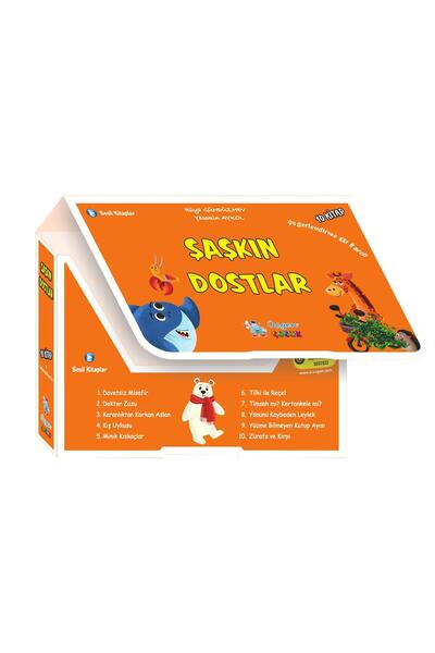 Üçgen Çocuk Şaşkın Dostlar - 10 Books in a Box
