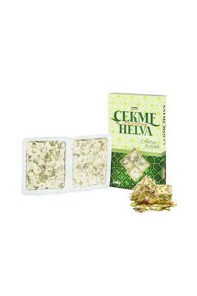 Elvan 240 Gr. Halva Pull - Pistachio (1 Pack)