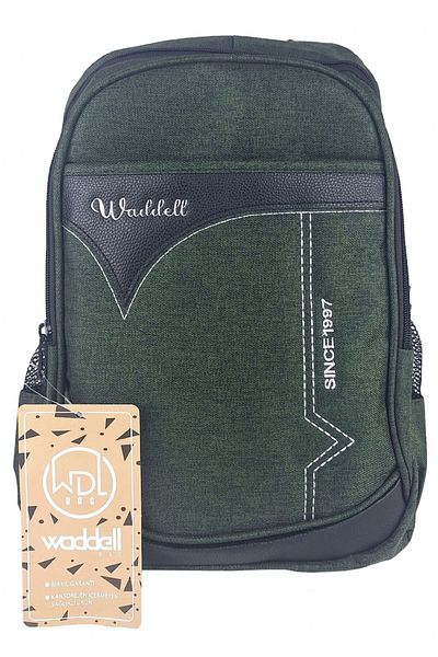 Puzmo Σακίδιο πλάτης Waddell Oval Quatro Green Four-Eye - Γυμνάσιο Γυμνασίου και Casual