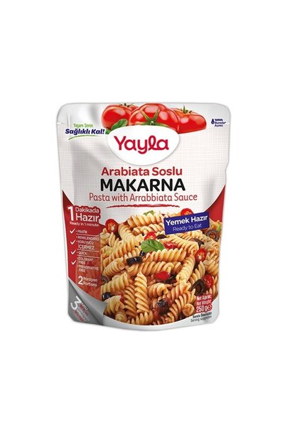 Yayla Arabiata Soslu Makarna 250 Gr. (1 PAKET)