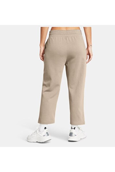 Under Armour Kadın UA Rival Terry Crop Wide Leg Eşofman Altı 1382737-204