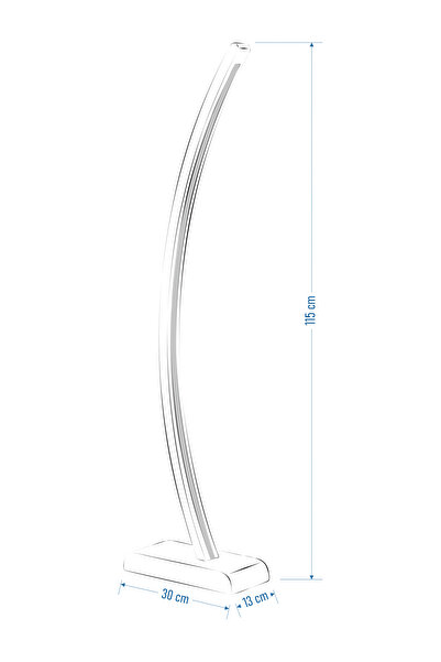 VİLİNZE Vilinze Jedi Ahşap LED Dekoratif Ayaklı Lambader