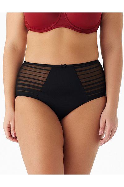 BE CURVY Ριγέ εσώρουχα Aster Plus Size
