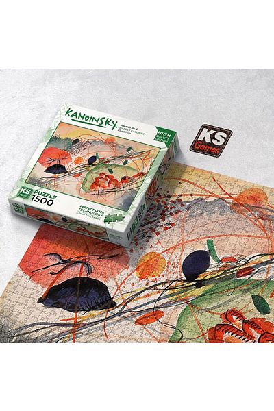 Ks Games 1500 Piece Aquarell No 6 Puzzle