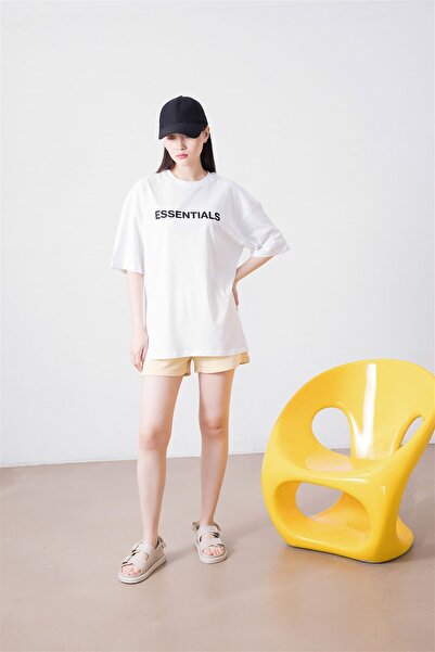 FANBOX SHOP Λευκό μπλουζάκι Unisex Essentials