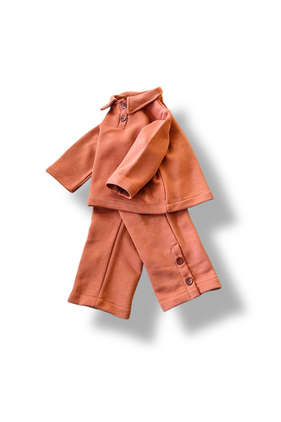 Zebra NECK AND BEAR DETAIL UNSTIRED BOTTOM TOP SET