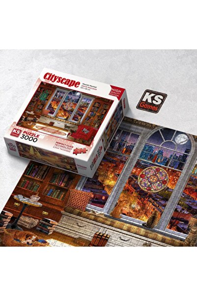 Ks Games 3000 Piece Moonlight Puzzle
