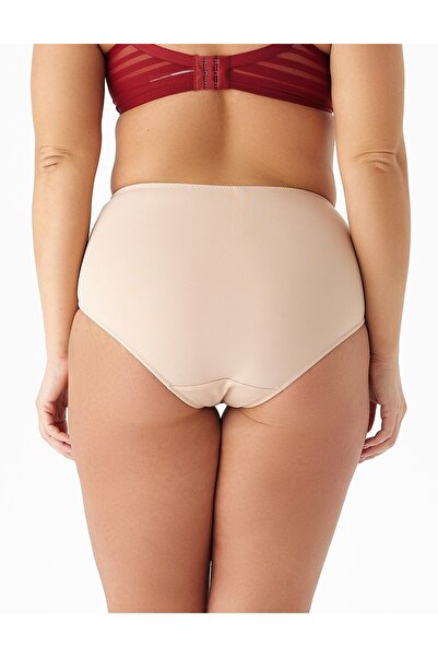 BE CURVY Chiloți cu dungi Aster Plus Size