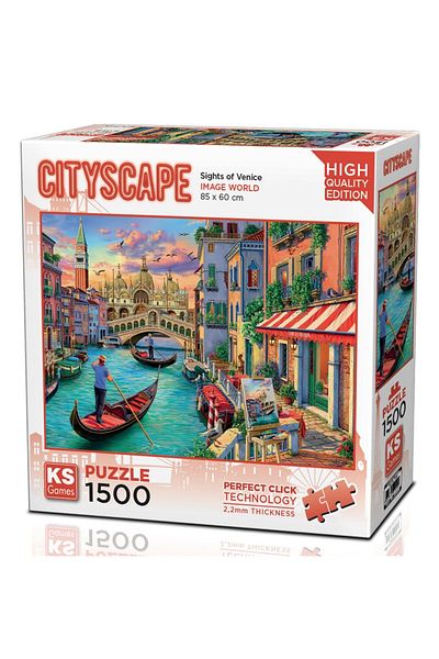 Ks Games 1500 Piece Venetian Landscape Puzzle