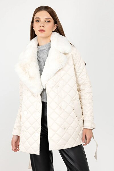 Ekol Quilted Snap Coat