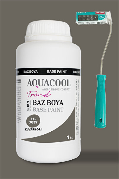 Aquacool Trend Çok Amaçlı Geri Dönüşüm Boyası - Akrilik Boya - Baz Serisi 1 Kg