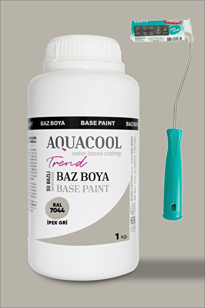 Aquacool Trend Çok Amaçlı Geri Dönüşüm Boyası - Akrilik Boya - Baz Serisi 1 Kg