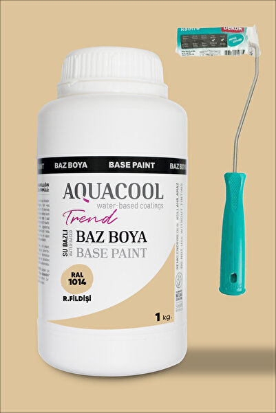 Aquacool Trend Çok Amaçlı Geri Dönüşüm Boyası - Akrilik Boya - Baz Serisi 1 Kg