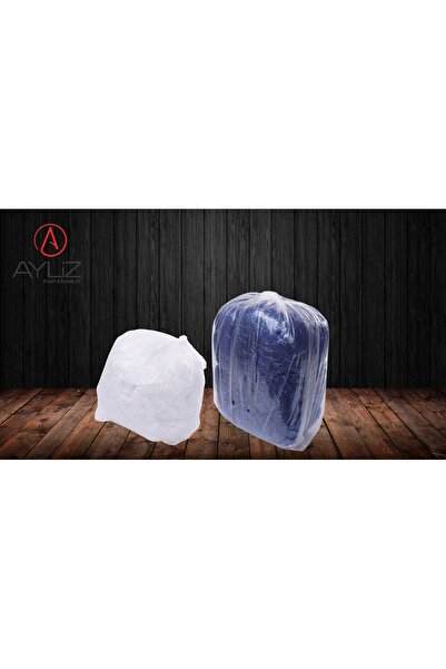 ayliz plast&ambalaj Galoş ve Kumaş Bone Paket , 13 Mikron Çift Dikiş Galoş ve 40x42 Nonwoven Bone