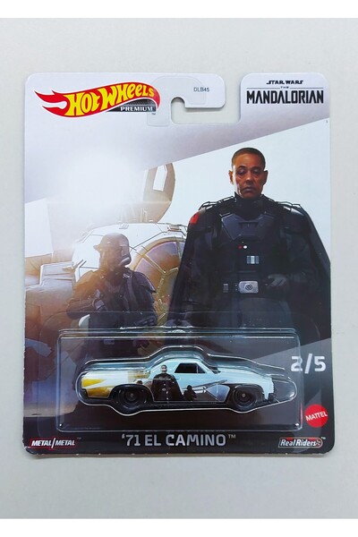 HOT WHEELS Premium '71 El Camino - STAR WARS The Mandalorian Model Araba