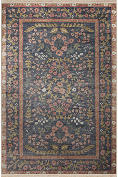 Rugs Modern Halı Многоцветен традиционен етнически флорален винтидж декоратив...