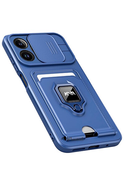 m.tk moveteck İphone 15 Pro Max Kılıf Kamera Lens Sürgülü Korumalı Kartvizitl...