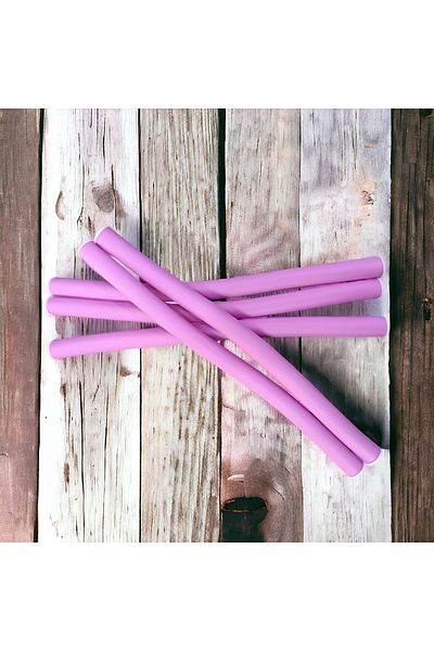Croc 1241 Sausage Curler - 5-Piece Pink, 22cm Diameter, 1.2cm Alıthestereo