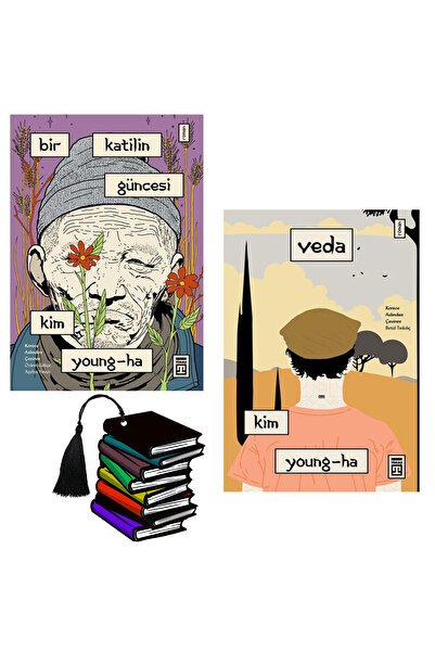 Timaş Yayınları kim young-ha - bir katilin güncesi - veda - yırtılmaz ayraç h...