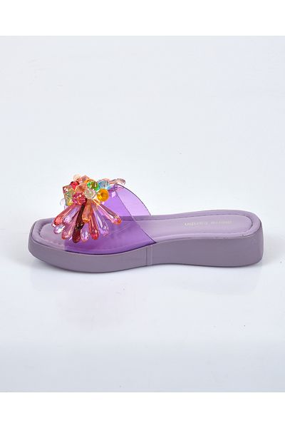 Pierre Cardin Lilac Women's Slippers PC-6922