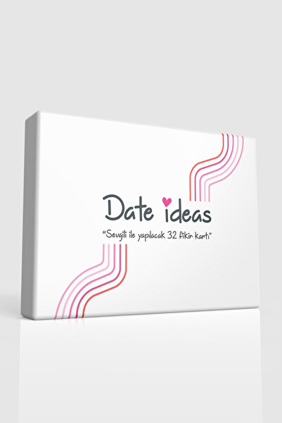 Genel Markalar Date Ideas, Sevgili ile yapılacak 32 Fikir Kartı, Kazı kazan,Randevu Kartları Oyunu,Sevgiliye Hediye