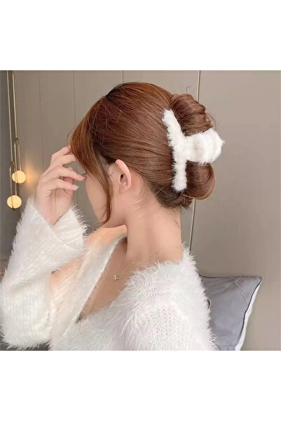 Wanderlust Brand New Latch Plush Buckle Mixed Color Hair Clip Women Children ...
