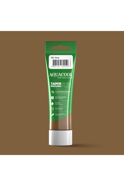 Genel Markalar Aquacool Su Bazlı Çatlak Giderici Hızlı Kuruyan Ahşap Tamir Do...